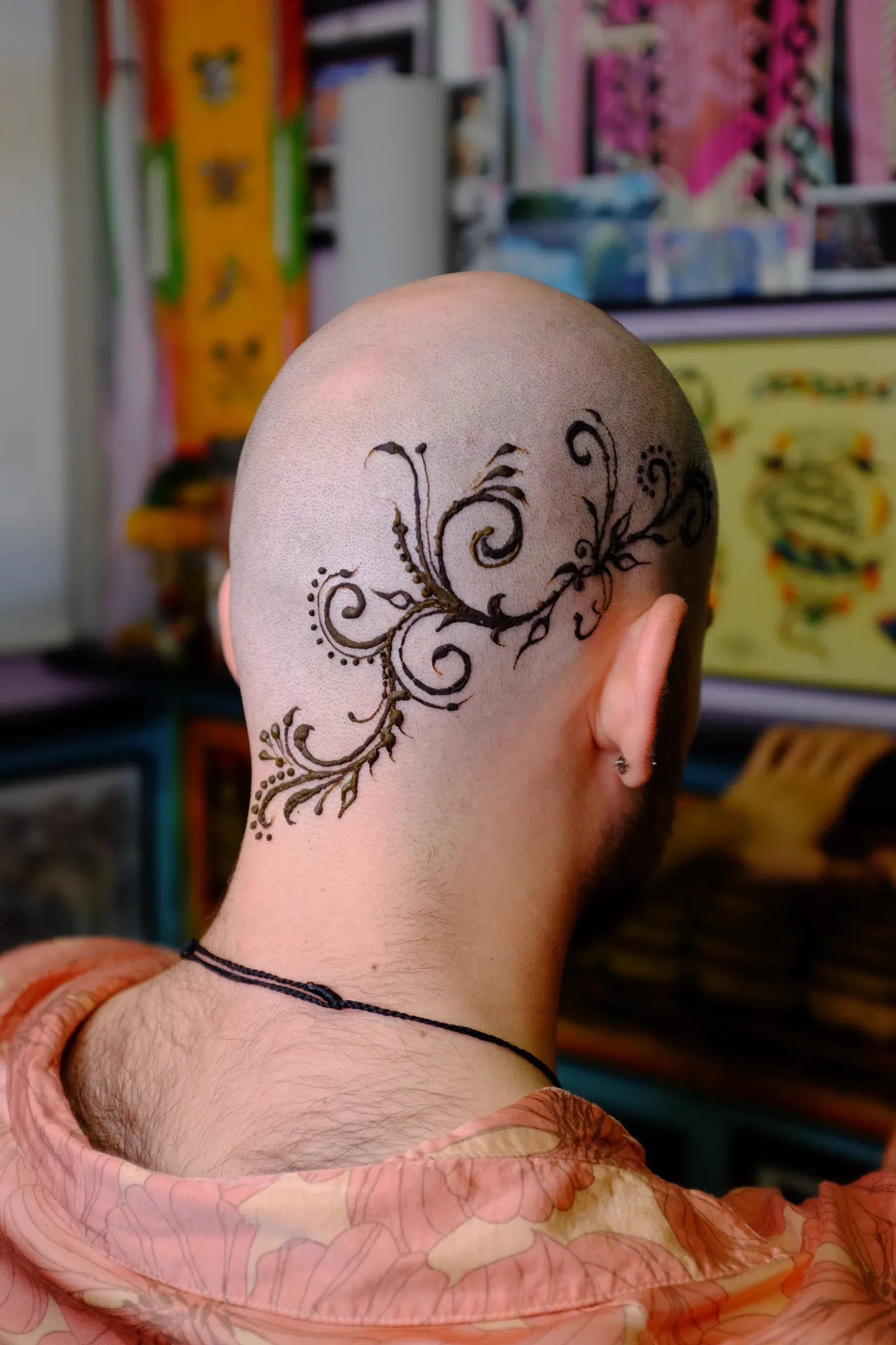 First attempt. I liked the design. Its commitment to staying on my head was less impressive.